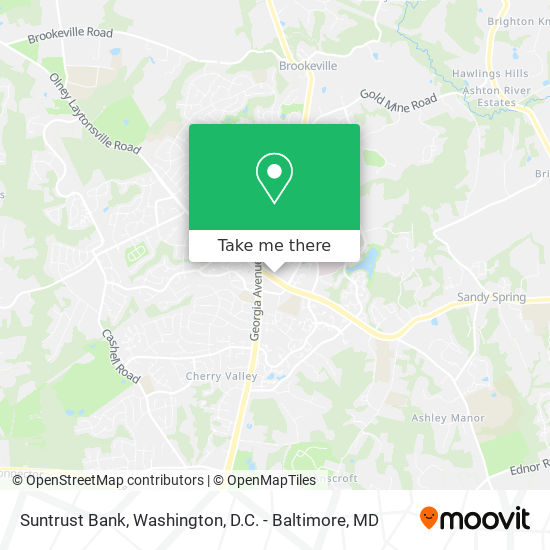 Suntrust Bank map