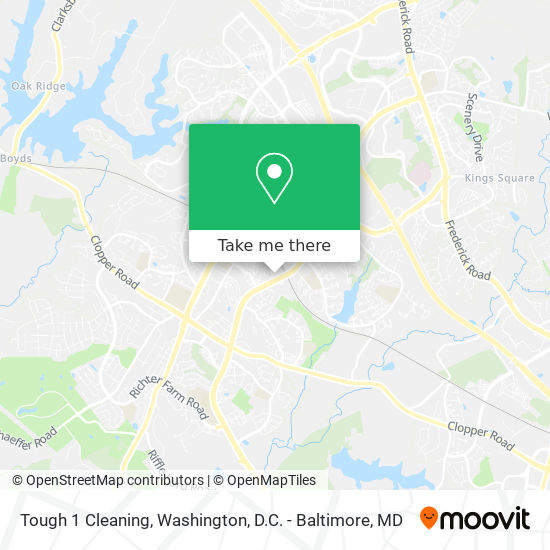 Tough 1 Cleaning map