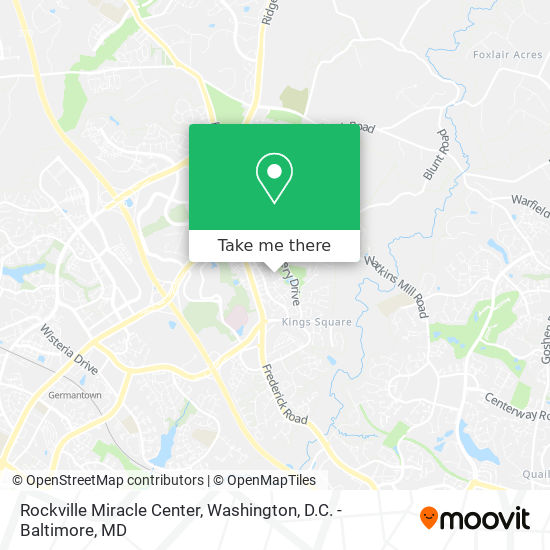 Rockville Miracle Center map