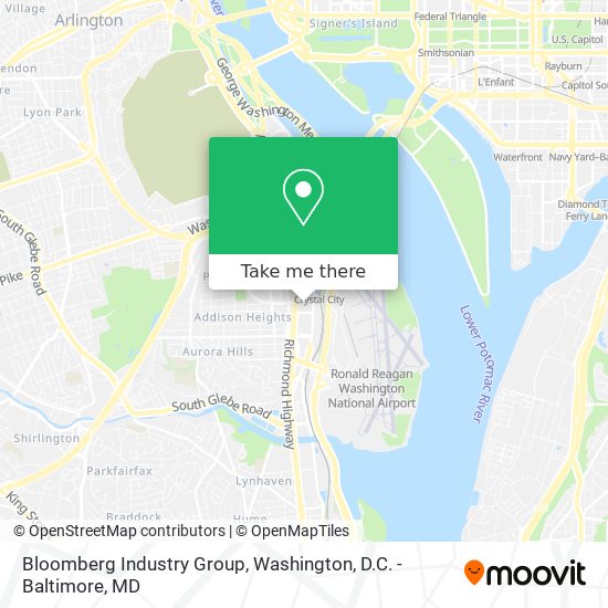 Bloomberg Industry Group map