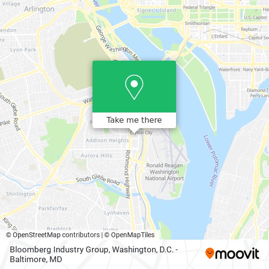 Mapa de Bloomberg Industry Group