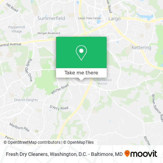 Fresh Dry Cleaners map