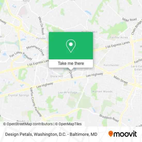 Design Petals map
