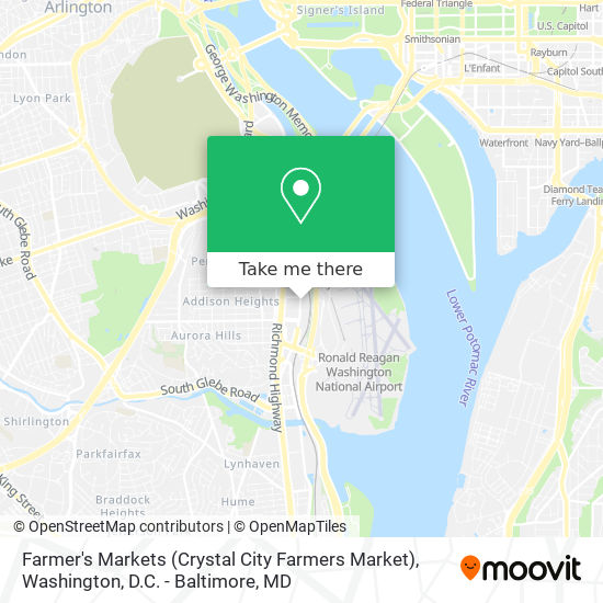 Farmer's Markets (Crystal City Farmers Market) map