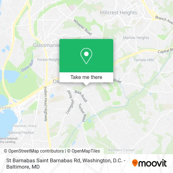 St Barnabas Saint Barnabas Rd map