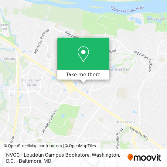 NVCC - Loudoun Campus Bookstore map