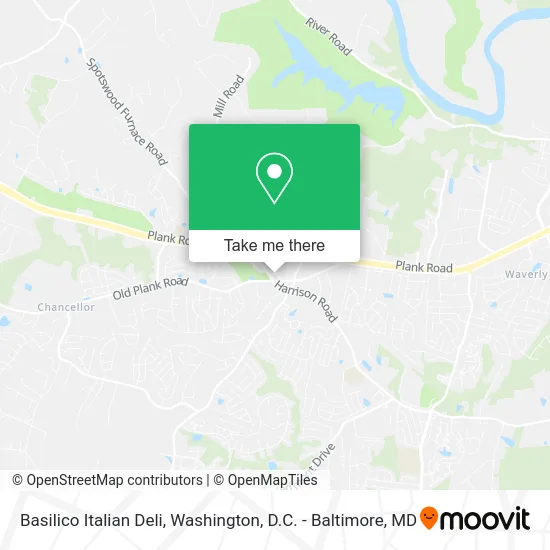 Basilico Italian Deli map