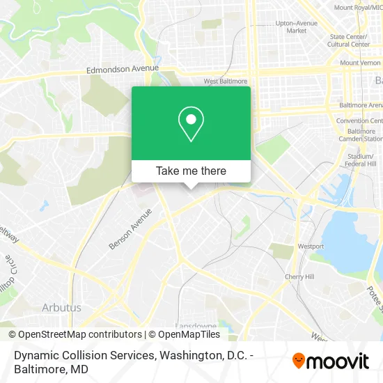 Dynamic Collision Services map