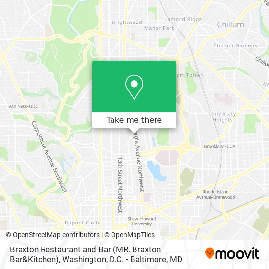 Braxton Restaurant and Bar (MR. Braxton Bar&Kitchen) map