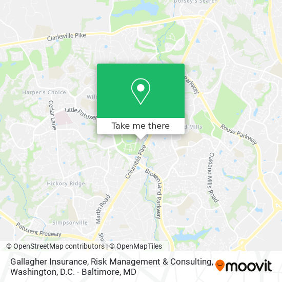 Gallagher Insurance, Risk Management & Consulting map