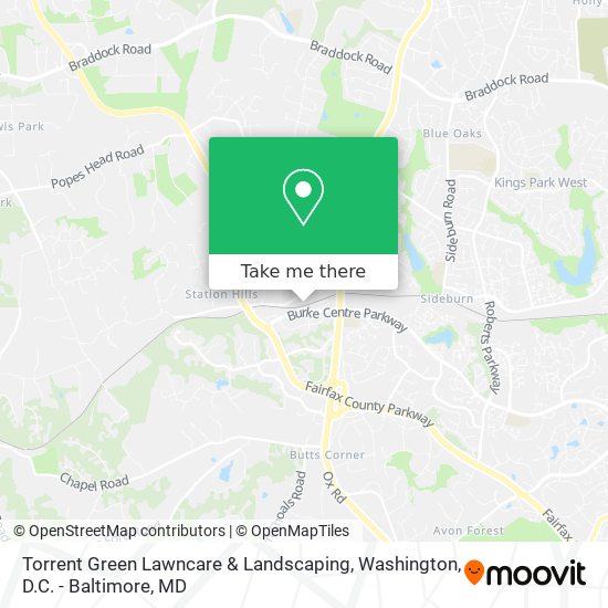 Mapa de Torrent Green Lawncare & Landscaping