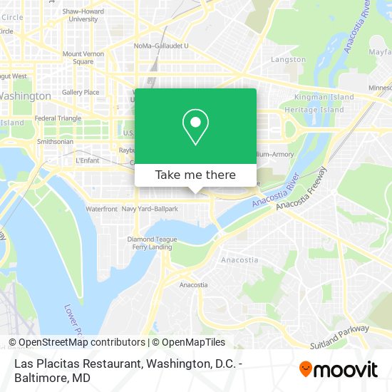 Las Placitas Restaurant map