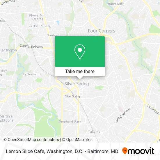 Mapa de Lemon Slice Cafe