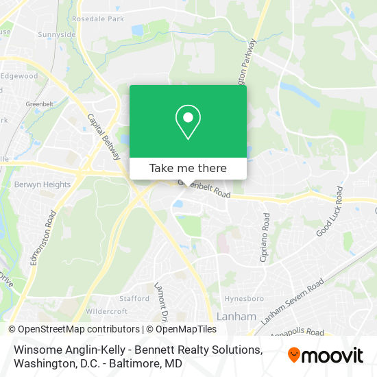 Winsome Anglin-Kelly - Bennett Realty Solutions map