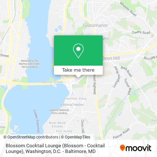 Mapa de Blossom Cocktail Lounge