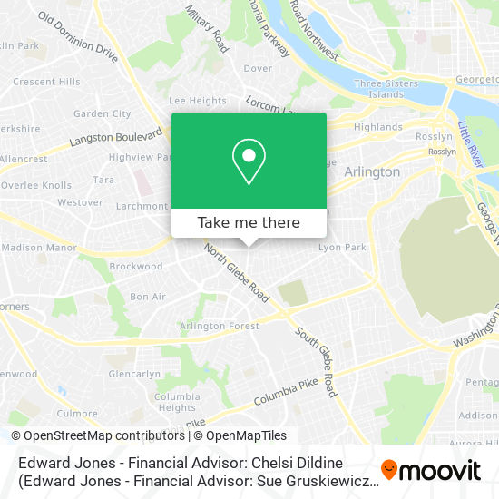 Mapa de Edward Jones - Financial Advisor: Chelsi Dildine