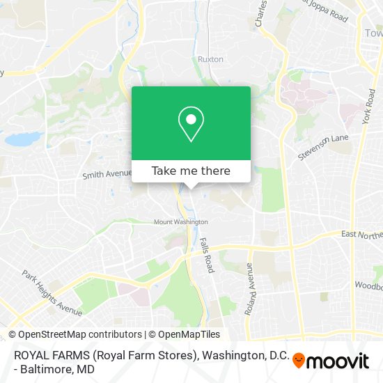 ROYAL FARMS (Royal Farm Stores) map