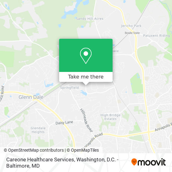 Mapa de Careone Healthcare Services