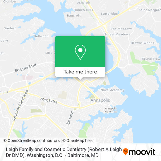 Leigh Family and Cosmetic Dentistry (Robert A Leigh Dr DMD) map