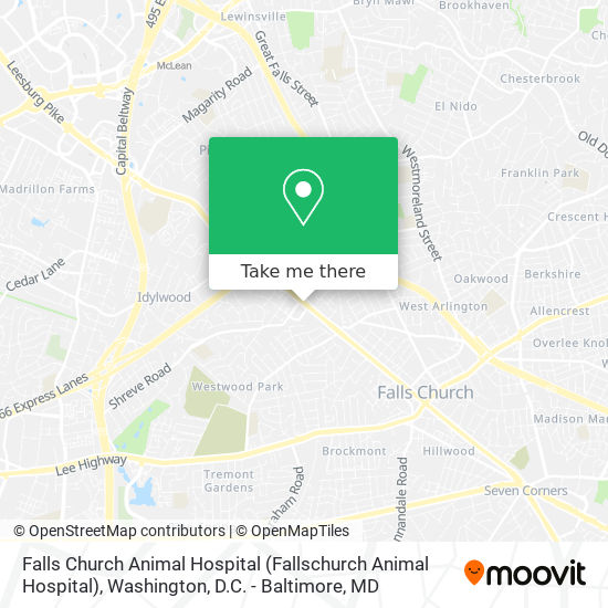 Falls Church Animal Hospital (Fallschurch Animal Hospital) map