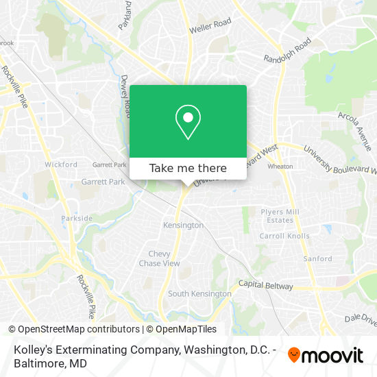 Mapa de Kolley's Exterminating Company