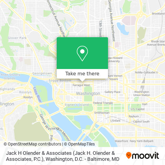 Jack H Olender & Associates (Jack H. Olender & Associates, P.C.) map