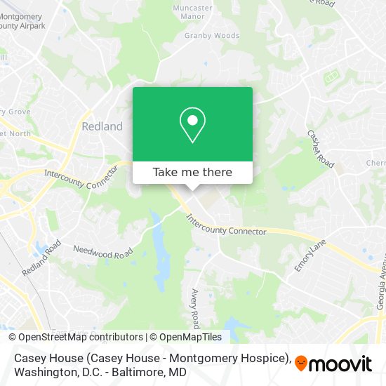 Mapa de Casey House (Casey House - Montgomery Hospice)