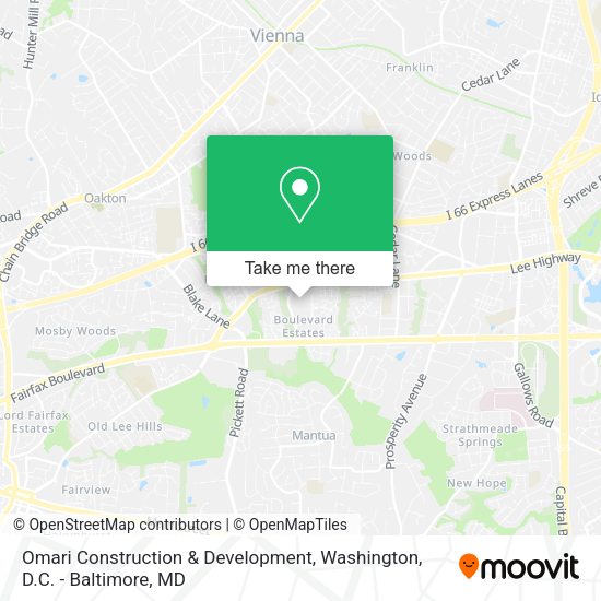 Omari Construction & Development map