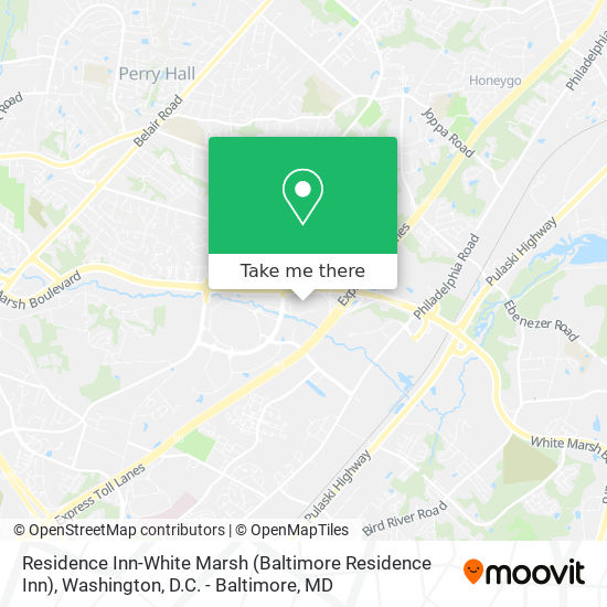 Residence Inn-White Marsh (Baltimore Residence Inn) map