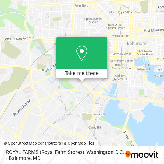 ROYAL FARMS (Royal Farm Stores) map