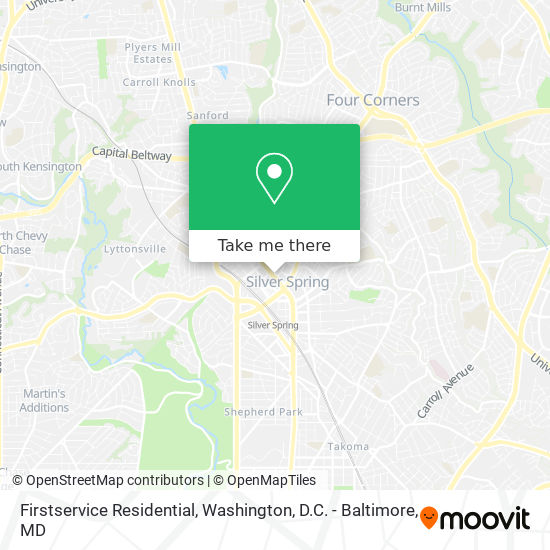 Firstservice Residential map