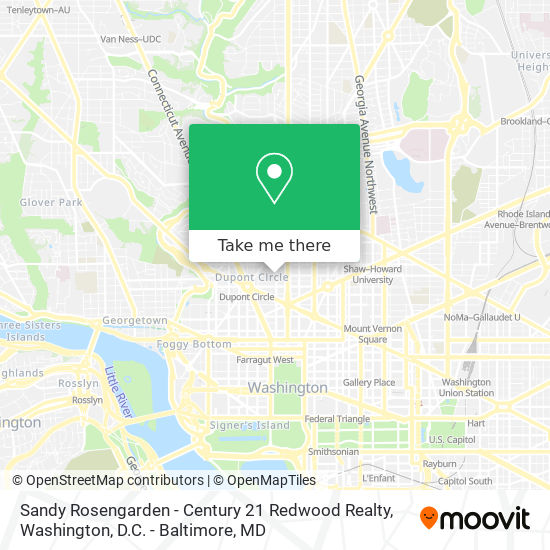 Mapa de Sandy Rosengarden - Century 21 Redwood Realty