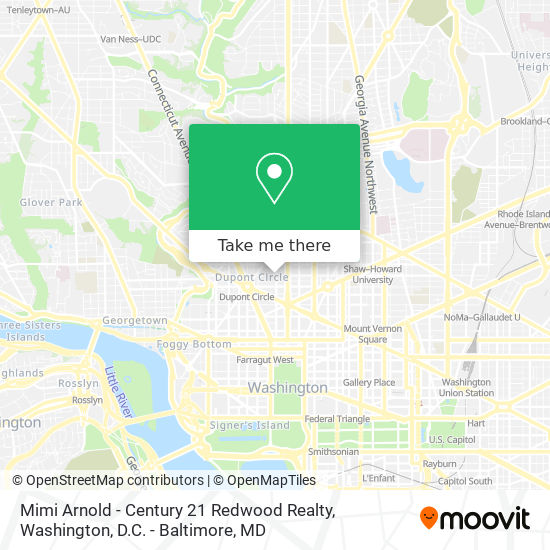 Mapa de Mimi Arnold - Century 21 Redwood Realty