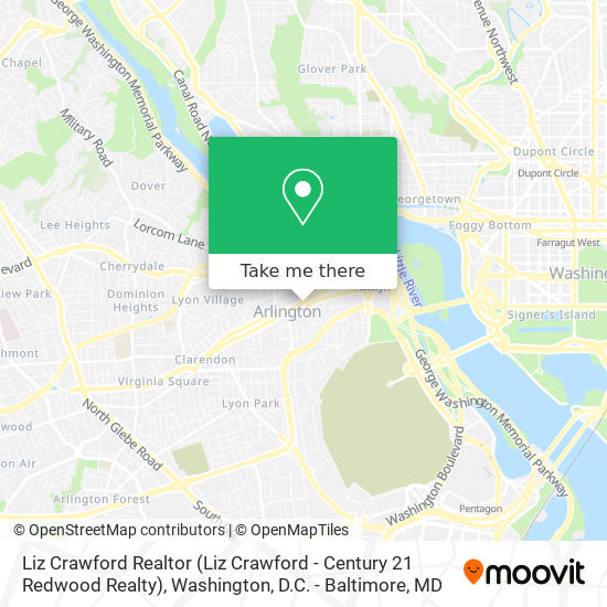 Mapa de Liz Crawford Realtor (Liz Crawford - Century 21 Redwood Realty)