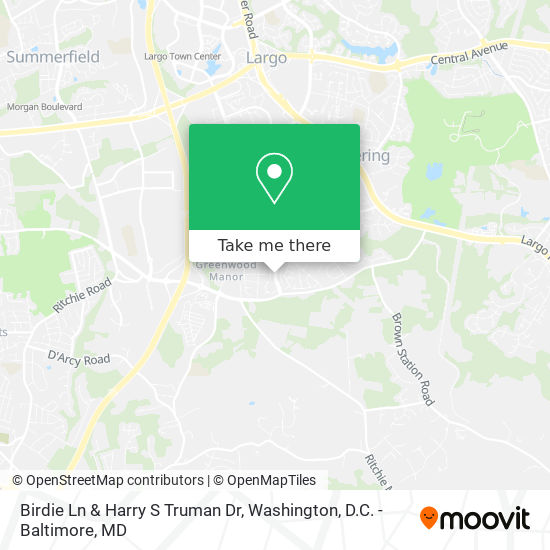 Mapa de Birdie Ln & Harry S Truman Dr