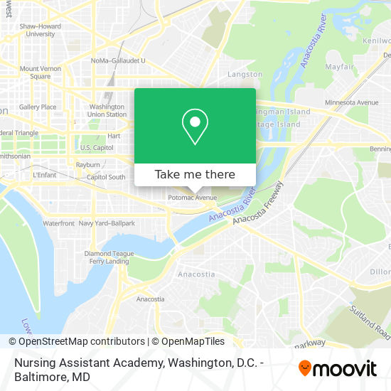 Mapa de Nursing Assistant Academy