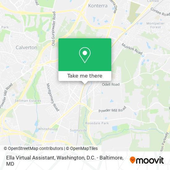 Ella Virtual Assistant map