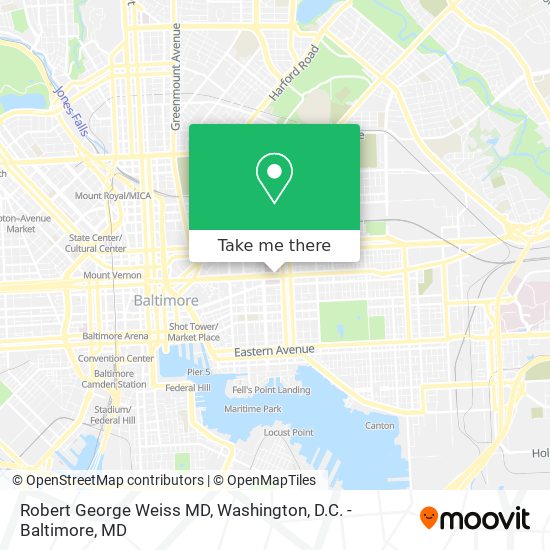 Mapa de Robert George Weiss MD
