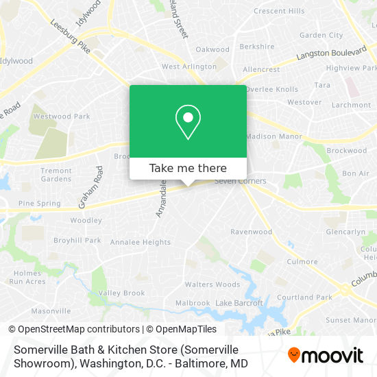 Mapa de Somerville Bath & Kitchen Store (Somerville Showroom)