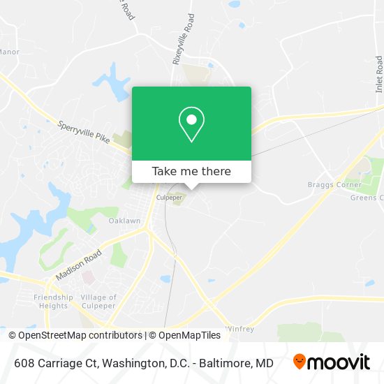 608 Carriage Ct map