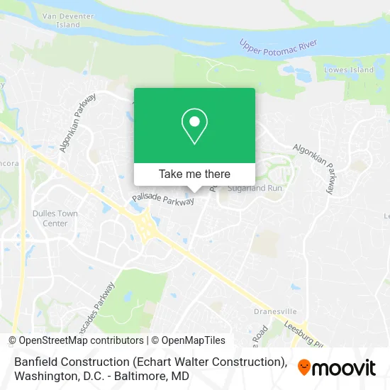 Banfield Construction (Echart Walter Construction) map