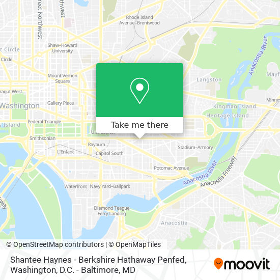 Mapa de Shantee Haynes - Berkshire Hathaway Penfed
