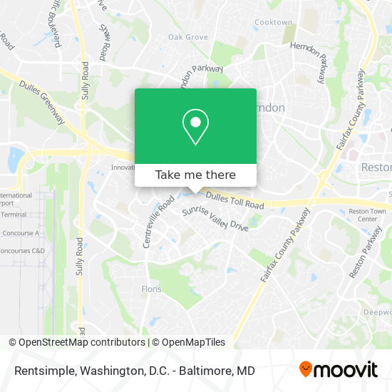 Mapa de Rentsimple