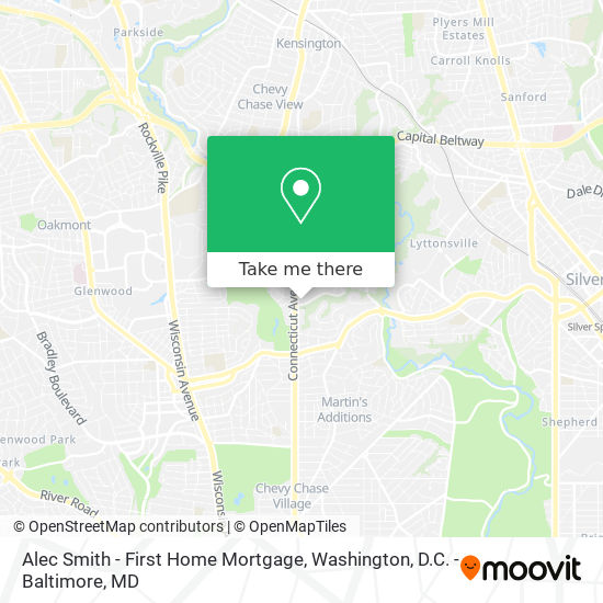 Mapa de Alec Smith - First Home Mortgage