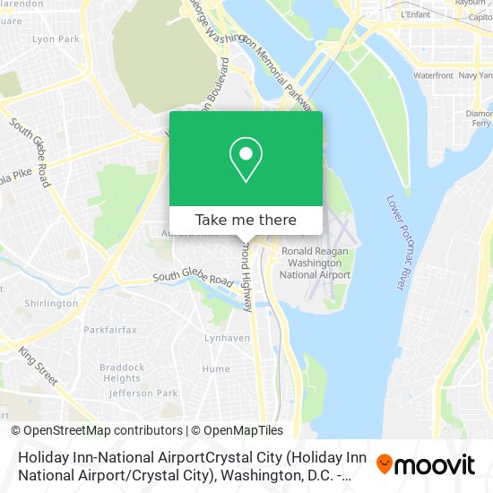Holiday Inn-National AirportCrystal City (Holiday Inn National Airport / Crystal City) map