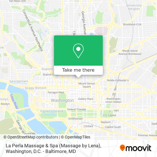 Mapa de La Perla Massage & Spa (Massage by Lena)