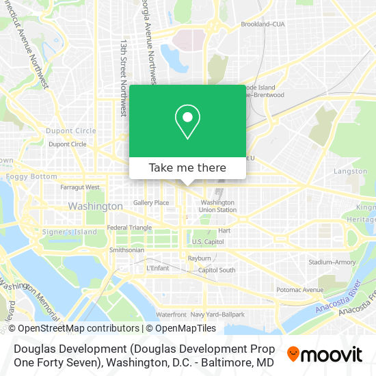 Douglas Development (Douglas Development Prop One Forty Seven) map