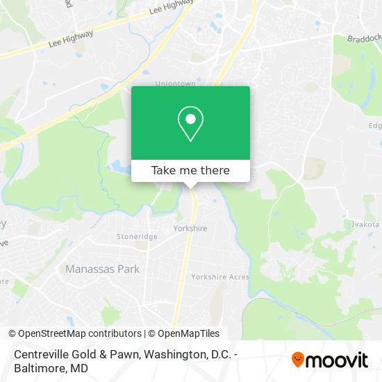 Centreville Gold & Pawn map