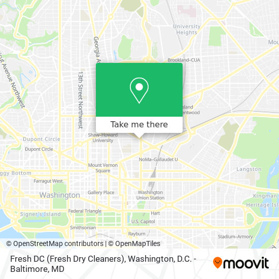 Mapa de Fresh DC (Fresh Dry Cleaners)