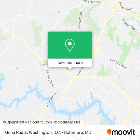 Gena Rader map